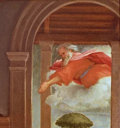 Die Verkündigung, ca. 1534-35 (Detail)